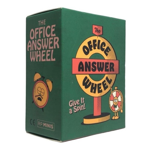 The Office Answer Wheel: Give It A Spin!, De Andrew Farago. Serie Running Press, Vol. 1. Editorial Rp Minis, Tapa Blanda En Inglés, 2021
