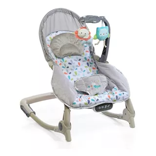 Silla Mecedora Bebe C/ 3 Posiciones Vibracion Y Musica 18 Kg Color Floral