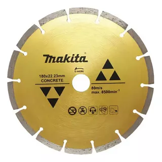 Disco Diamantados De Corte 180mm Makita - D-44286 Cor Dourado