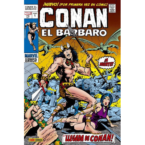 Marvel Gold Omnibus Conan El Barbaro La Llegada De Conan ...
