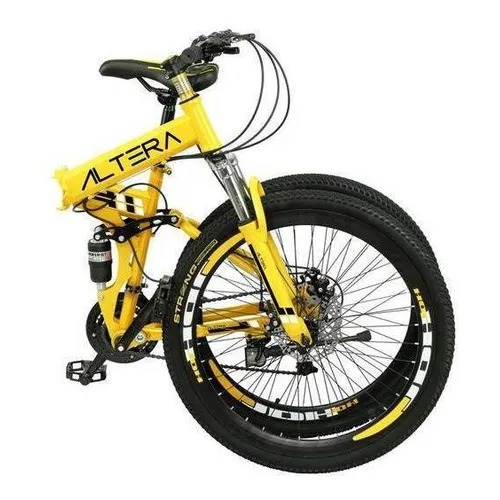 Mountain bike plegable Altera BA MTB 01A 2019 R26 M 21v frenos