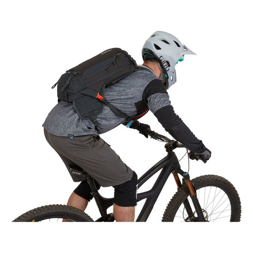 Mochila De Hidratación Thule Rail 12l Pro Negra