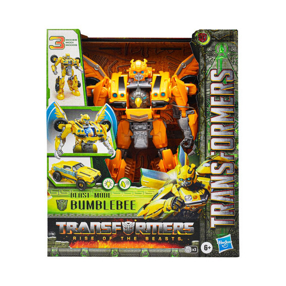 Transformers Rise Of The Beast Bumblebee 3 Modos Hasbro