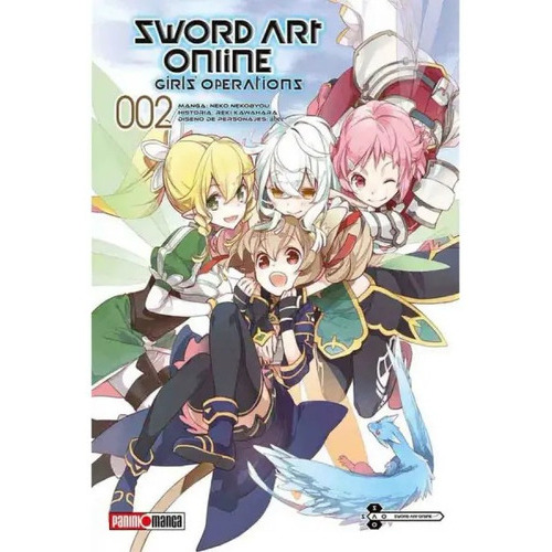 Sword Art Online Girls Operation: Sword Art Online Girls Operation, De Reki Kawahara. Serie Sword Art Online Girls Operation, Vol. 2. Editorial Panini, Tapa Blanda, Edición 1 En Español, 2019