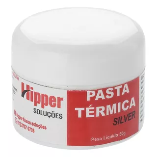 Pasta Térmica Premium Silver Pote 50g Hipper Prata Cpu