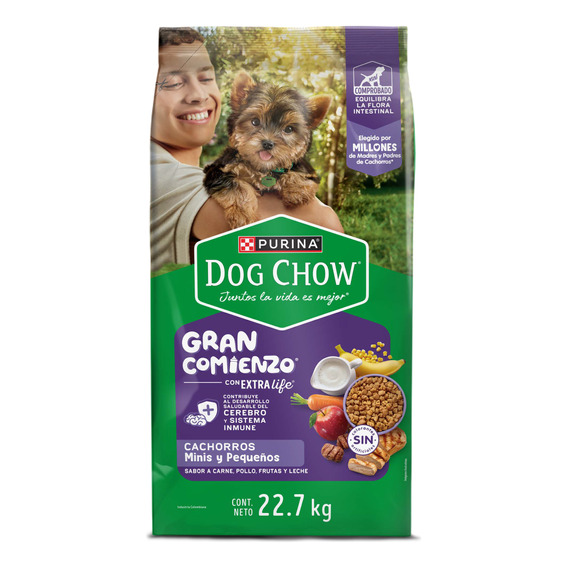 Dog Chow® Cachorros Gran Comienzo® Minis Y Pequeños 22,7kg