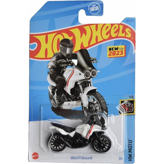 Hotwheels Moto Ducati Desertx + Obsequio 