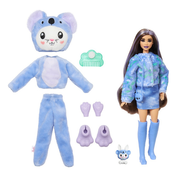 Barbie Cutie Reveal Muñeca Conejito Disfrazado De Koala