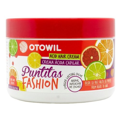 Otowil Puntitas Fashion Crema Acida Capilar Teñidos 250ml