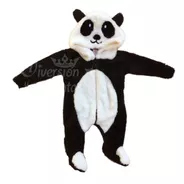Enterito Peluche Kigurumi Oso Panda Para Bebé  