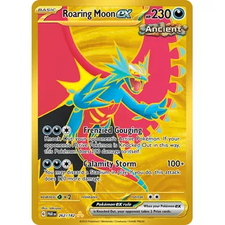 Roaring Moon Ex 262/182 Paradox Rift Scarlet & Violet