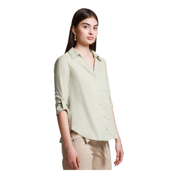 Blusa Manga Larga Lob Dbta1659 Mujer