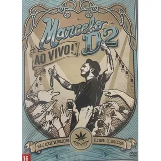Dvd Marcelo D2 Ao Vivo. Promoção,100% Original