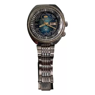 Relógio Automatico Orient Mundial Wd Antigo Com Nota Fiscal