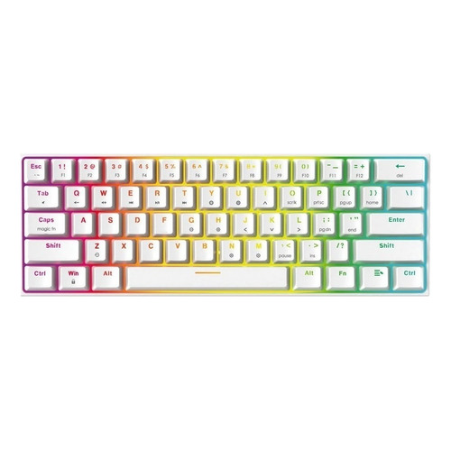 Teclado Mecanico Fantech Maxfit61 Mk857 60% Switch Blue