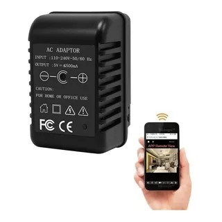 Mini Cámara Wifi Espía Alarma Hd 2mp Vea Y Escuche En Cel