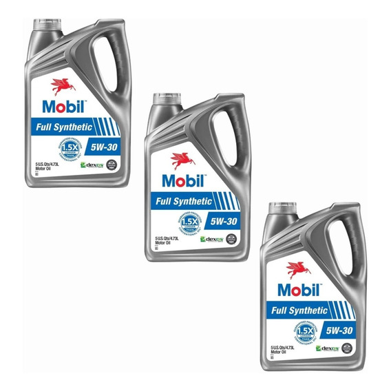 Aceite Mobil 5w30 Sintetico 100% Garrafa 14.19lt 