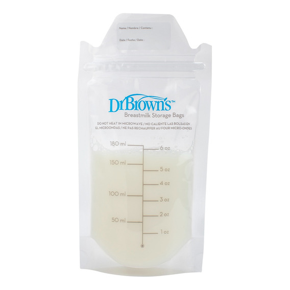 Bolsa De Conservacion Para Leche Materna Dr Brown's