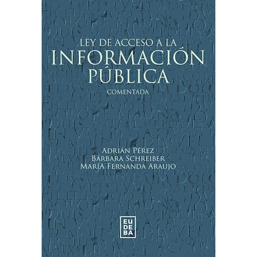 Libro Ley De Acceso A La Informacion Publica De Aa.vv