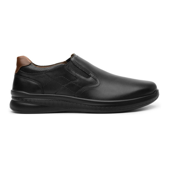 Slip On Flexi Para Hombre Estilo 408203 Negro