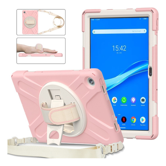 Funda Para Lenovo Xiaoxin Pad 2022 10.6 Uso Rudo Con Correa