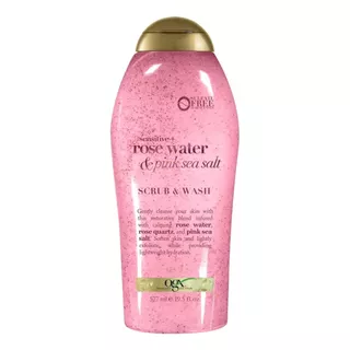 Jabon De Cuerpo Exfoliante Fresh Ogx Sal Rosa Y Agua De Rosa Tipo De Envase Botella