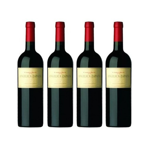 Vino Cabernet franc Angélica Zapata Cabernet Franc Alta pack x 4 u