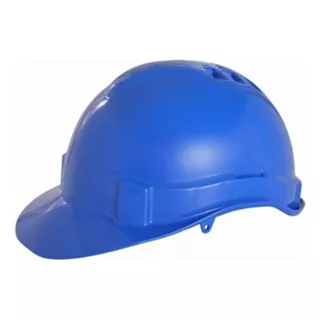 Capacete Segurança Suspensão Plástica C/ Pinos E Jugular Epi Cor Azul