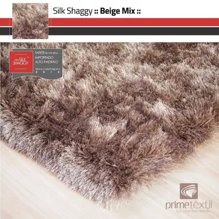 Tapete Silk Shaggy Fio De Seda Sob Medida 0,50x1,50m