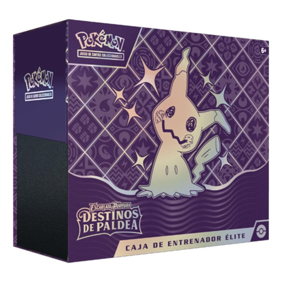 Pokemon Tcg - Caja Entrenador - Destinos De Paldea [español] Idioma Español Mimikyu