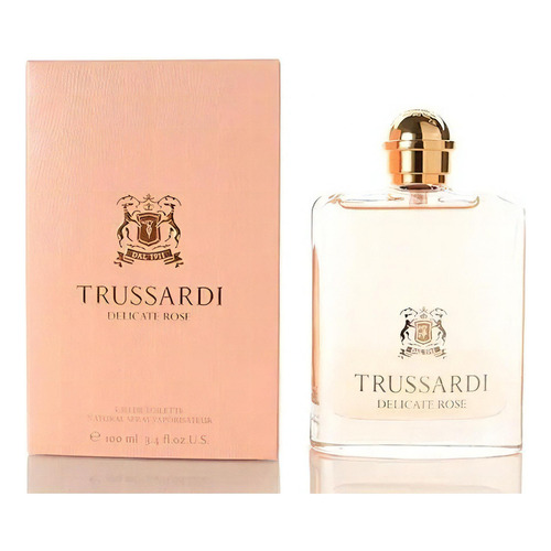 Perfume Trussardi Delicate Rose para mujer Edt 100 ml - Volume Da Unidade 100 ml