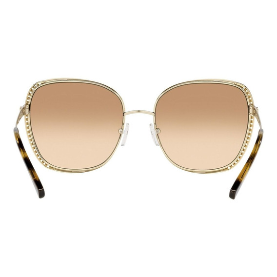 Lentes Gafa De Sol Original Michael Kors Mujer Dorado Mk1090