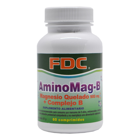 Aminomag-b 900 Mg X 60 Comprimidos