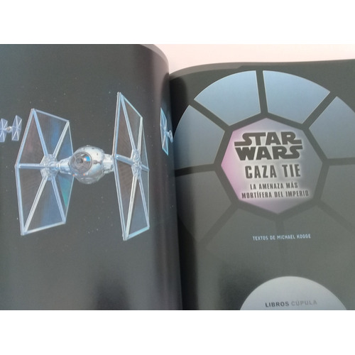 Star Wars Kit Caza Tie Modelo De Lujo Y Libro Ilustrado