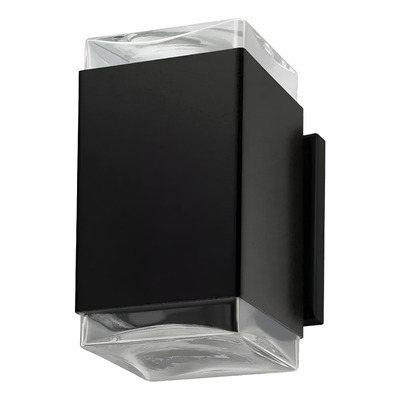 Difusor Bidireccional Exterior Interior Apto Led G9 B-2010 Negro
