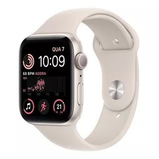 Apple Watch Se 2 Generation Gps, 40 Mm, Starlight, Aluminio