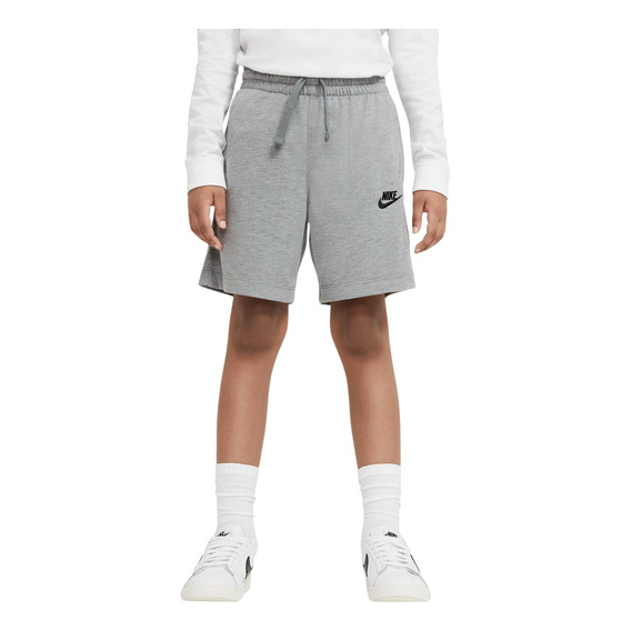 Shorts Nike Jersey Niños Gris