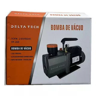 Bomba  Vacuo Automotivo  Bivolt 7cfm Duplo Estagio 