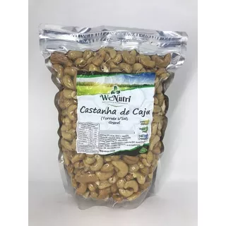 Castanha De Caju Torrada Sem Sal W1 Wenutri 1 Kg Full