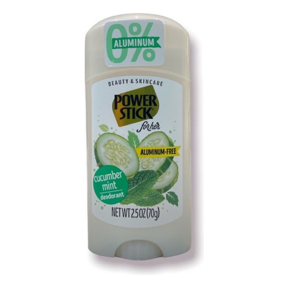 Desodorante Sin Aluminio Powers - G  Fragancia Cucumber Mint