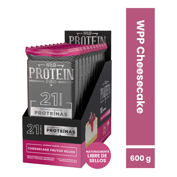 Wild Protein Pro Berries Cheesecake 10 Uds.