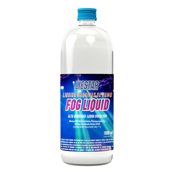 Liquido Maquina De Humo Profesional 1 Litro Alta Duracion