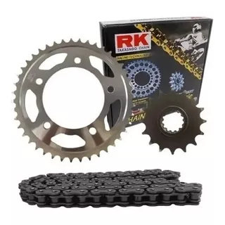 Kit Relação Transmissão Rk Yamaha Mt07 Com Retentor 1045