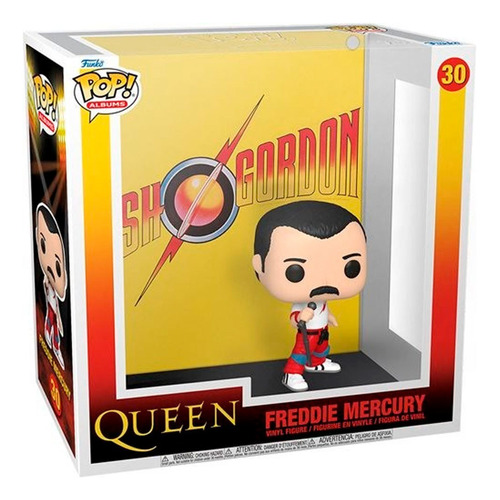 Álbumes de funko pop Queen Flash Gordon Freddie Mercury #30