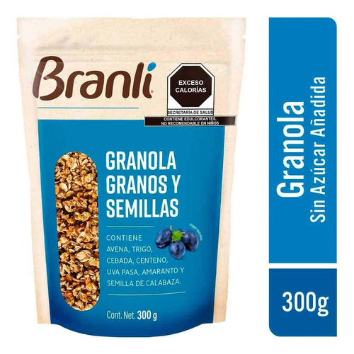 Granola Branli Sin Azúcar Original 300g