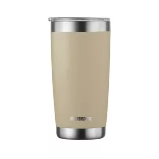 Vaso Térmico Waterdog Borda Acero Inox 500cc Negro 