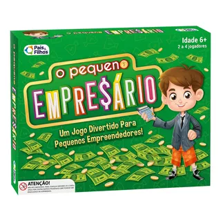 O Pequeno Empresário - Jogo De Tabuleiro - Pais E Filhos