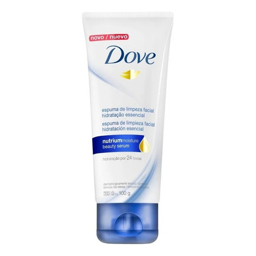 Dove Espuma De Limpieza Facial Hidratacion Esencial 100 Grs