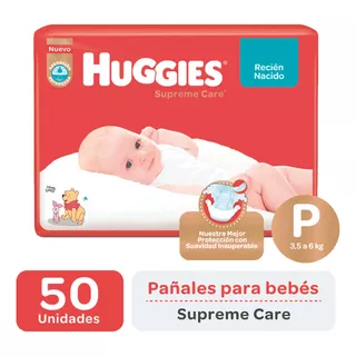 Huggies Supreme Care P Pañal 50 Unidades