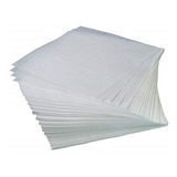 1000 Hojas De Papel Grado Alimenticio Blanco(30.5 X 30.5 Cm)